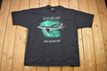 Vintage 1990s RC-135 Rivet Joint Offut Air Force Base Graphic T Shirt