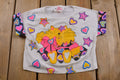 Vintage 1990s Toddler Sized Cute Cat Shirt Graphic T-Shirt