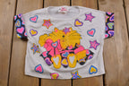 Vintage 1990s Toddler Sized Cute Cat Shirt Graphic T-Shirt