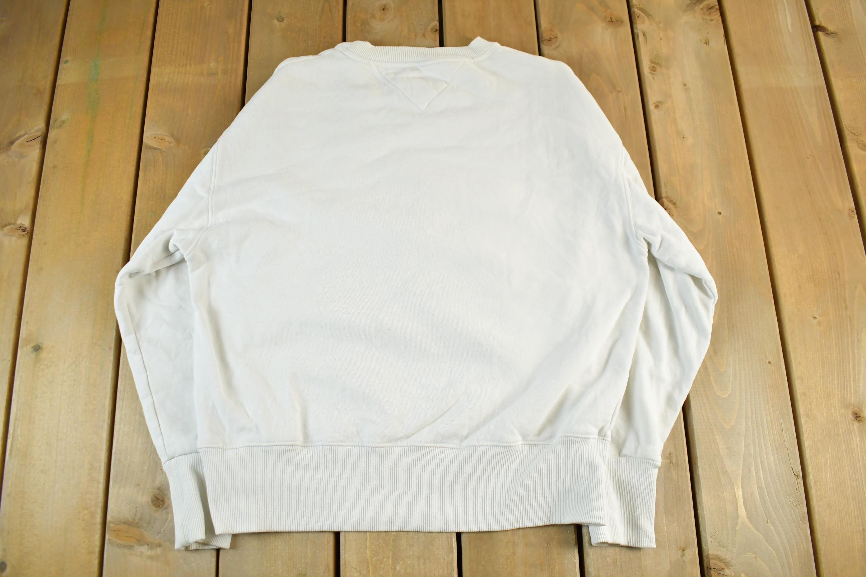 Vintage 1990s Tommy Hilfiger Jeans Sailing Crewneck Sweatshirt Men's Medium