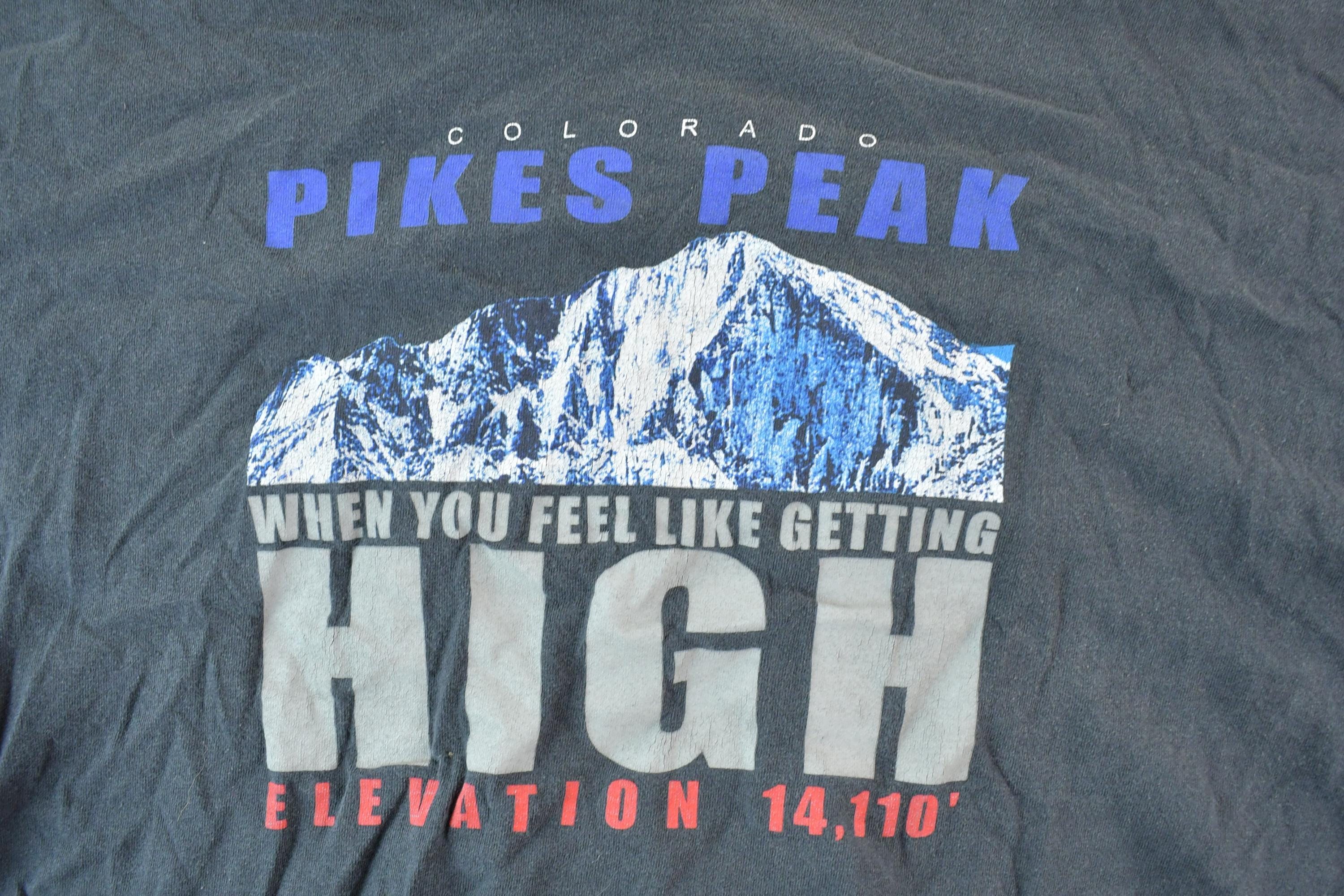 Vintage 1990s Colorado's Pikes Peak Single Stitch T-Shirt