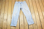 Vintage 1990s Levi Strauss Red Tab 550 Denim Jeans Size 34 x 30 Made In USA
