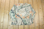 Vintage 1990s Outfitters Ridge Tree Camo Crewneck / Souvenir / Vintage Sweatshirt / Outdoorsman / Wilderness Sweatshirt / Made In USA