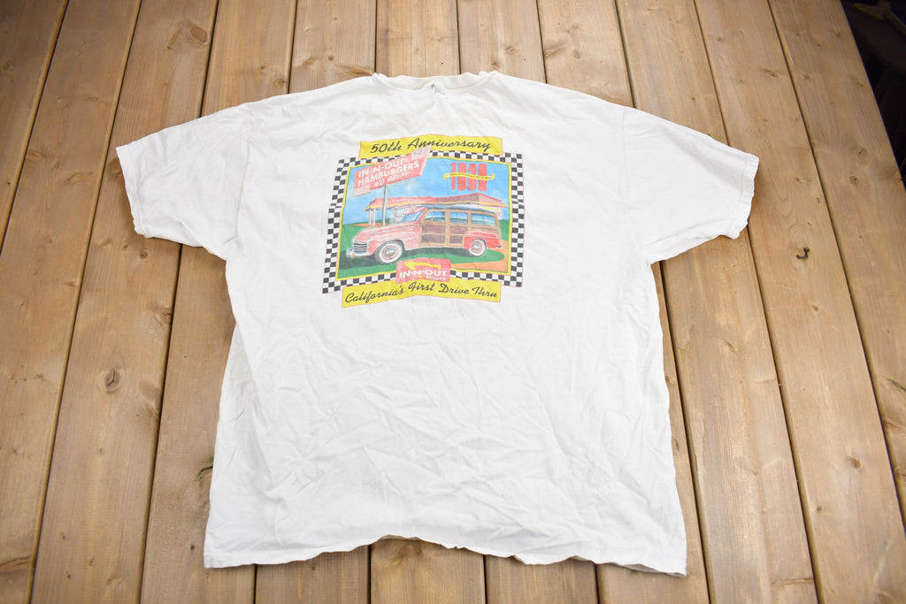 Vintage 1998 In-N-Out Burger California Promo T-Shirt