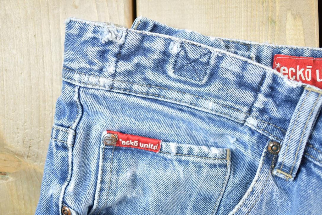 Vintage 1990s Marc Ecko Unltd Denim Foundry Denim Jeans Size 36 x 36 Made In USA
