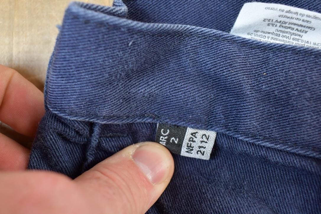 Vintage 1990s Carhartt FR ARC 2 Flame Resistant Work Pants Size 34 x 32