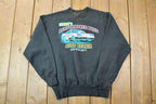 Vintage 1990s Kenny's Performance Plus Tecumseh Ontario Racing Crewneck Sweatshirt / 90s Crewneck / Souvenir Sweater / Streetwear