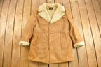 Vintage 1980s Moores Shearling Coat