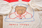 Vintage 1987 Cute Bear "Beary Sleepy" T-Shirt