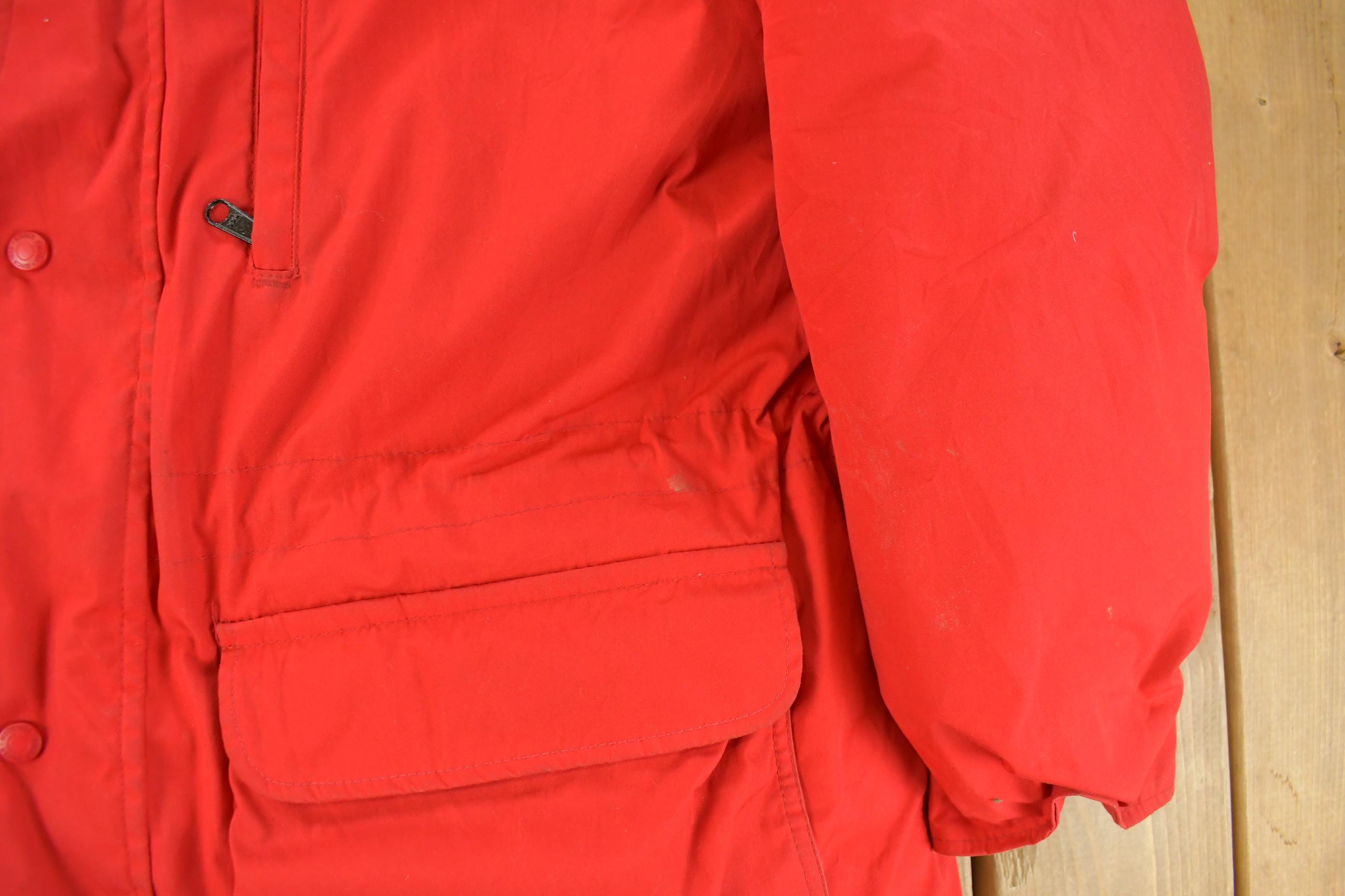 Vintage 1980s Eddie Bauer Goose Down Parka Jacket Men's XL