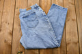 Vintage 1990s LEE Light Wash Tapered Mom Jeans