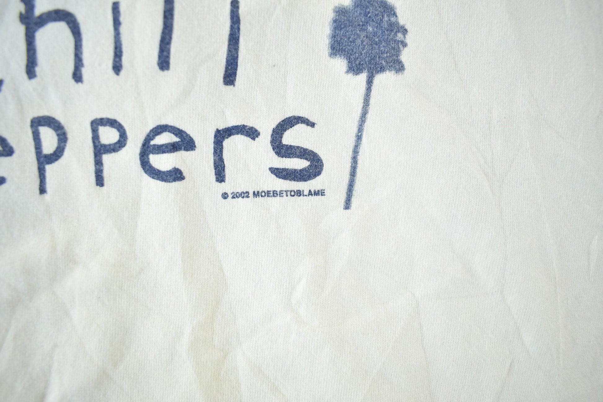 Vintage 2002 Red Hot Chili Peppers Tour Band T-Shirt