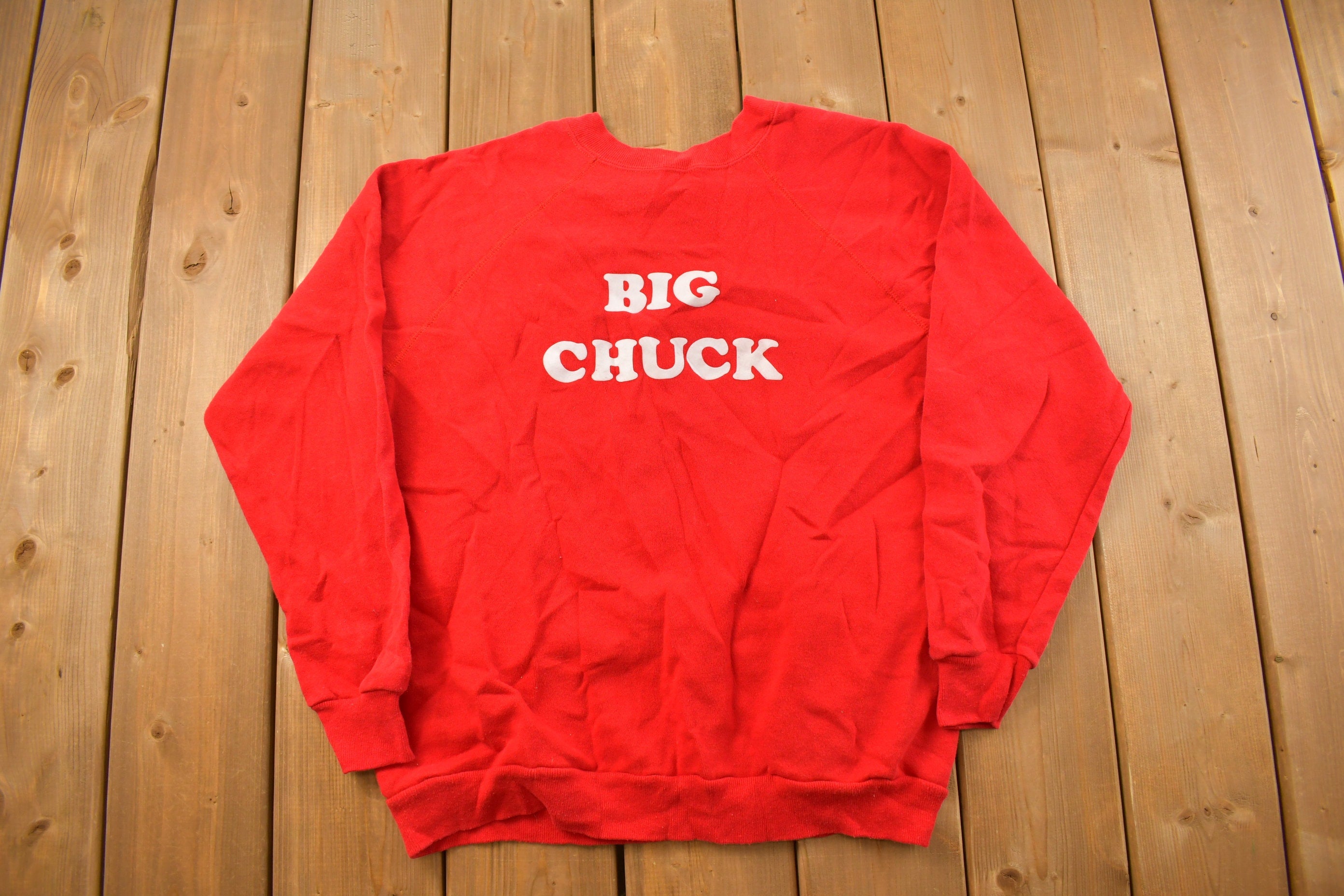 Vintage 1990s Big Chuck #1 Lover Crewneck Sweatshirt