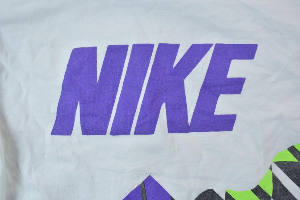 Vintage 1980s Nike Neon Graphic T-Shirt