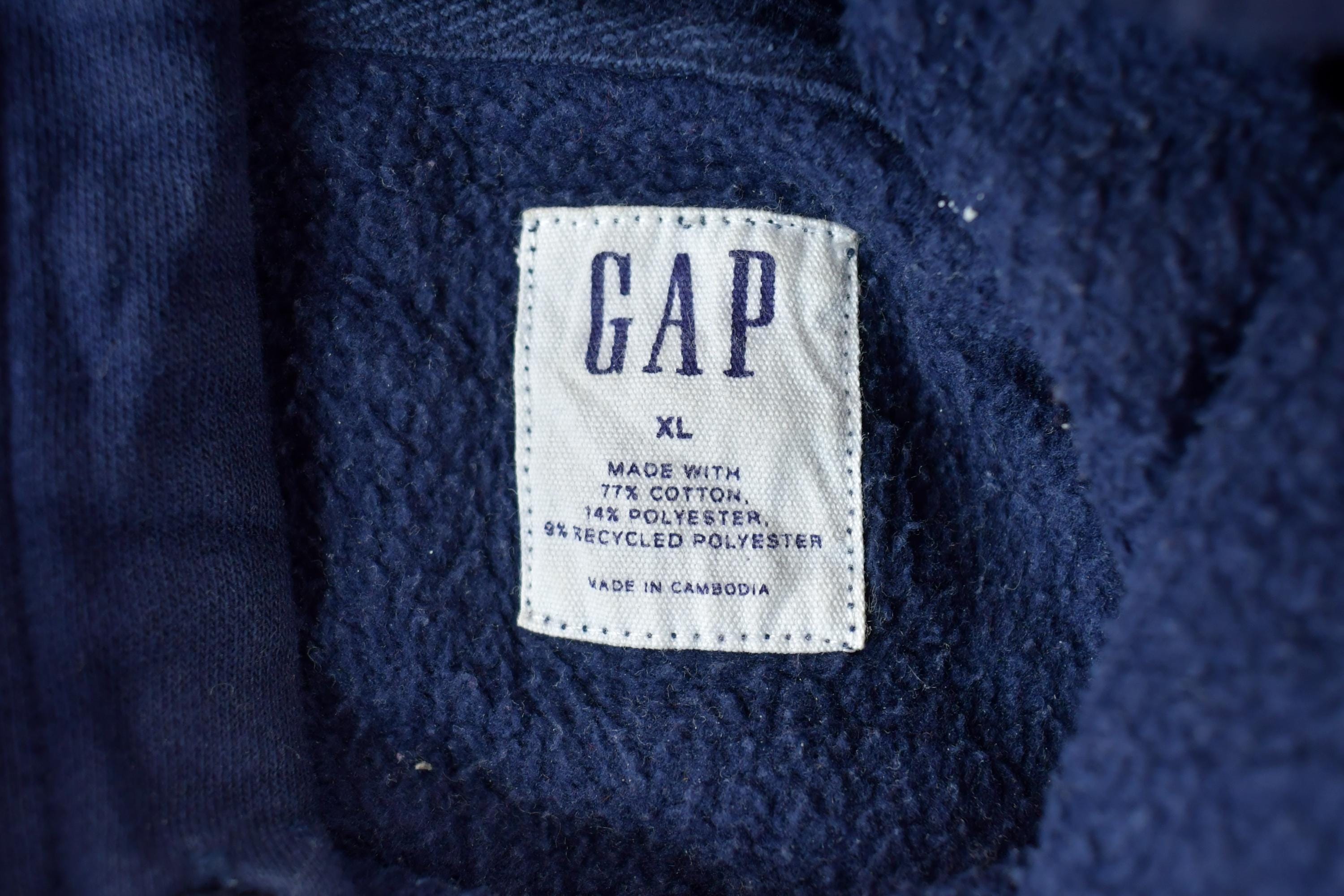 Vintage 1990s Gap Embroidered Hoodie