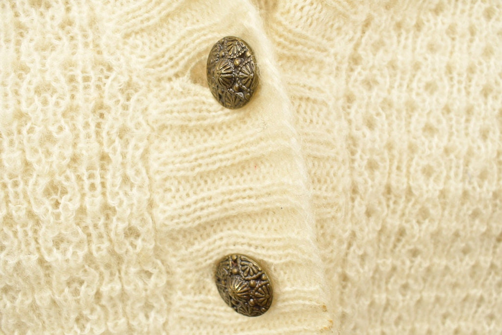 Vintage 1990s BOZ Knitted Cardigan Sweater