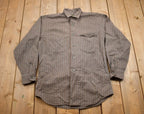 Vintage 1990s Calvin Klein Striped Button Up Shirt