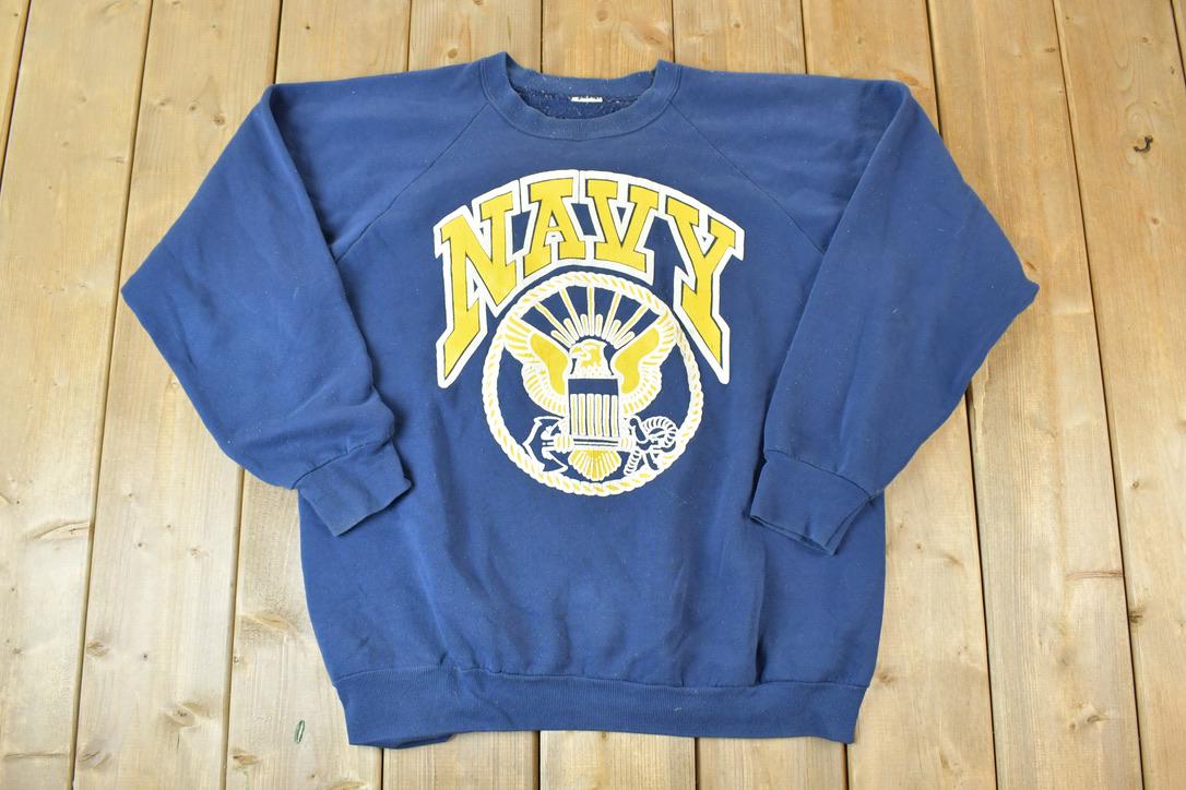 Vintage 1980s US Navy University Crewneck