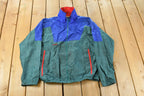 Vintage 1990s Columbia Sportswear Full Zip Windbreaker Jacket Men's Medium
