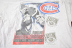 Vintage 1994 Montreal Canadiens Softwear Athletics NHL Graphic T-Shirt