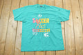Vintage 1990s Chippewa Valley Soccer League Soccer Fest Souvenir T-Shirt
