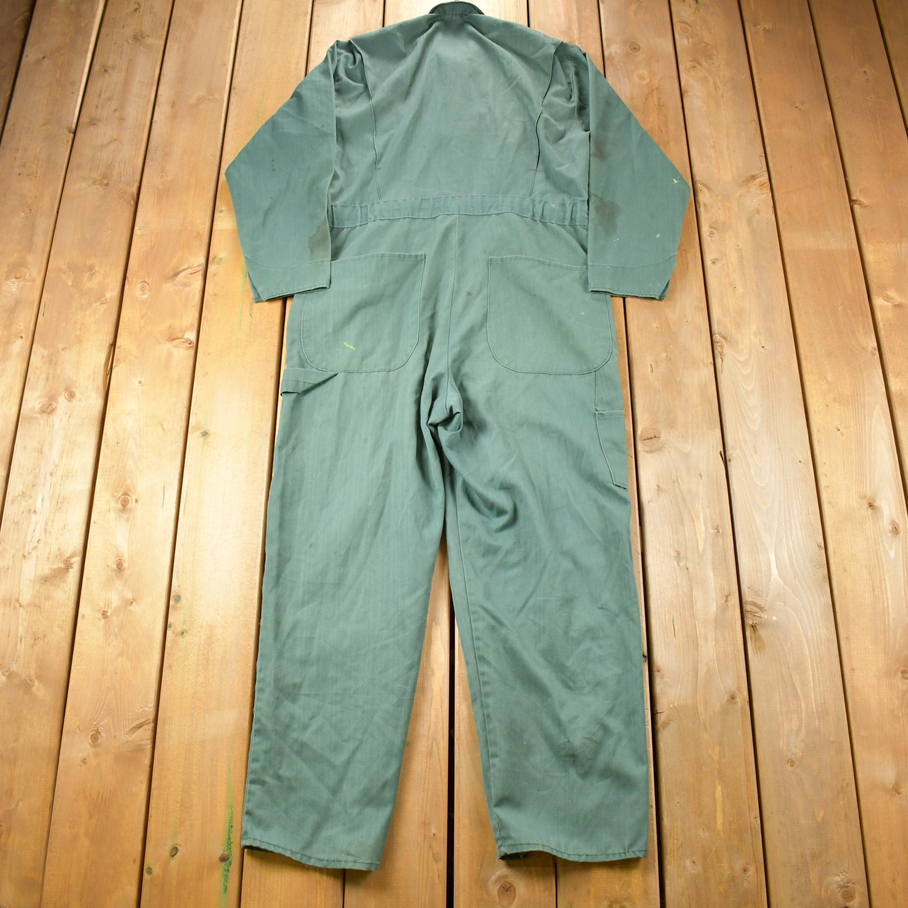 Vintage 1950s Penney's Big Mac Sanforized Coverall Jumpsuit Size Medium