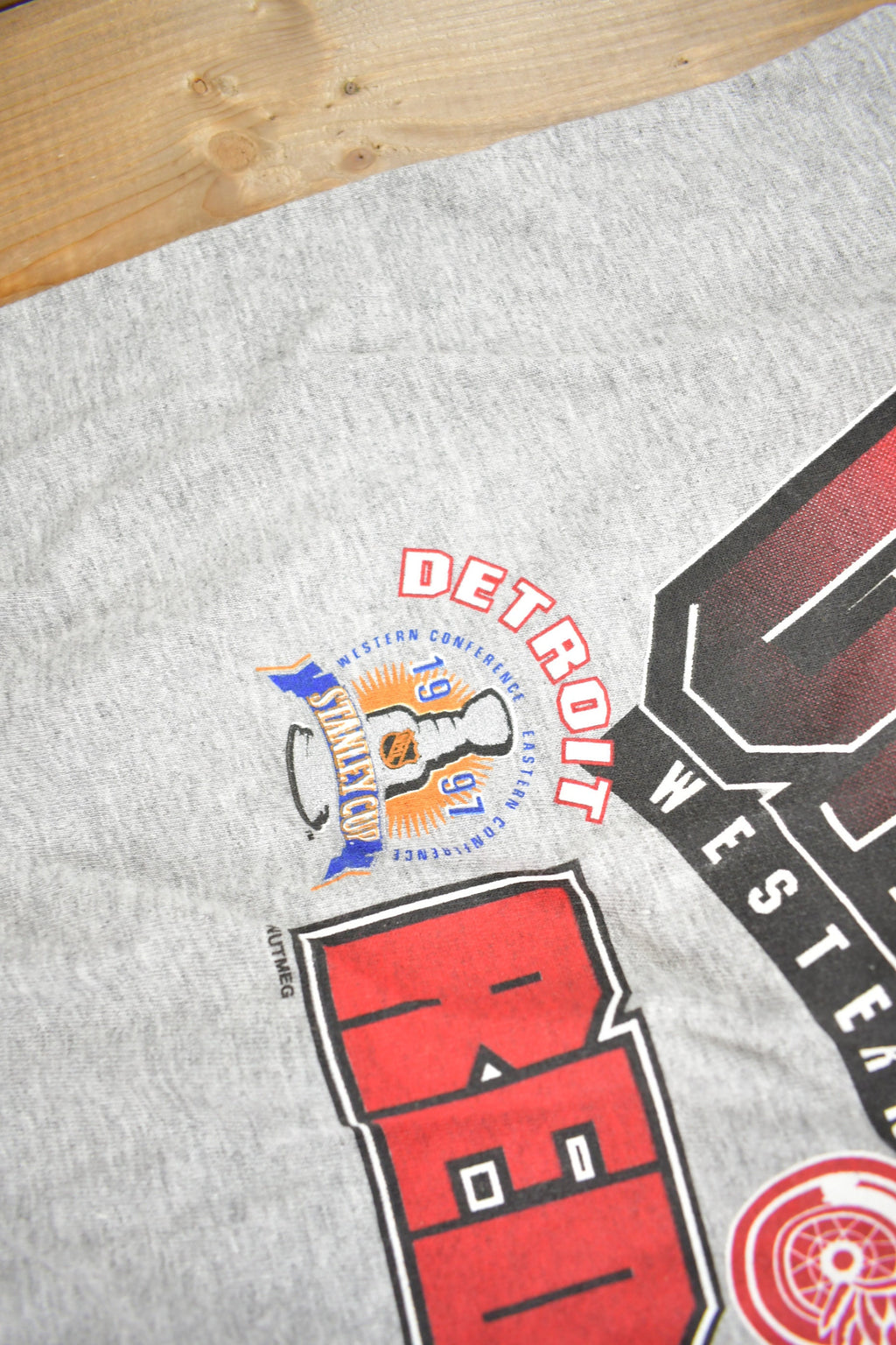 Vintage 1997 Detroit Red Wings Stanley Cup Champions T-Shirt