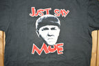 Vintage 1997 The Three Stooges Just Say Moe Graphic Promo T-shirt