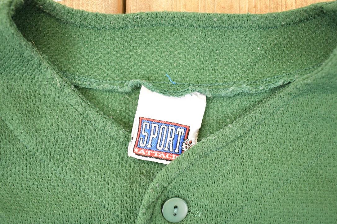 Vintage 1990s Minnesota Wild MLB Button Up Jersey Men's M