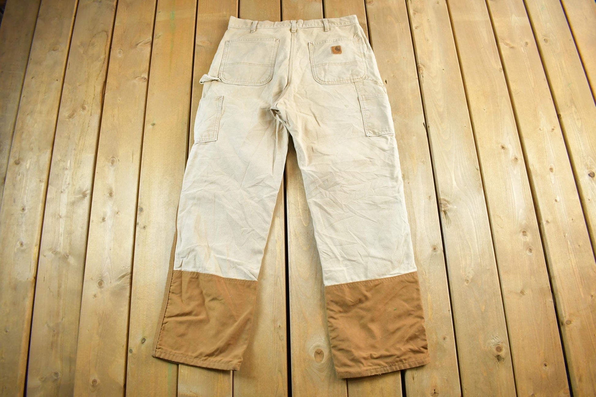Vintage 2000s Carhartt Double Knee Brush Pants Adult 34 x 31
