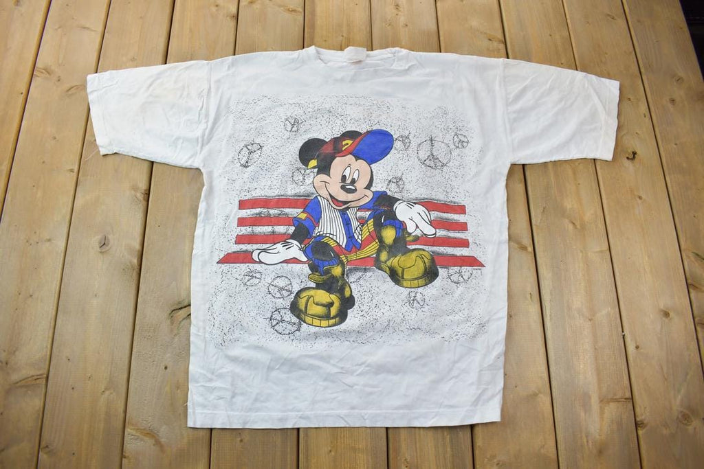 Vintage 1990s Mickey & Minnie Mouse Disney T-Shirt