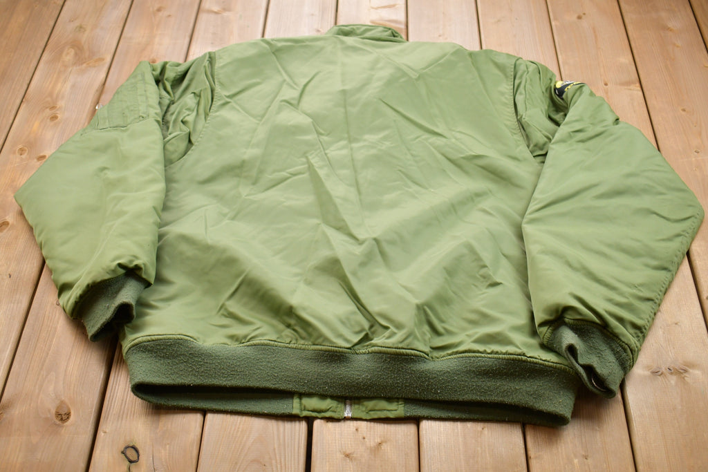 Vintage 1984 Military Jolly Roger Tomcat Jacket