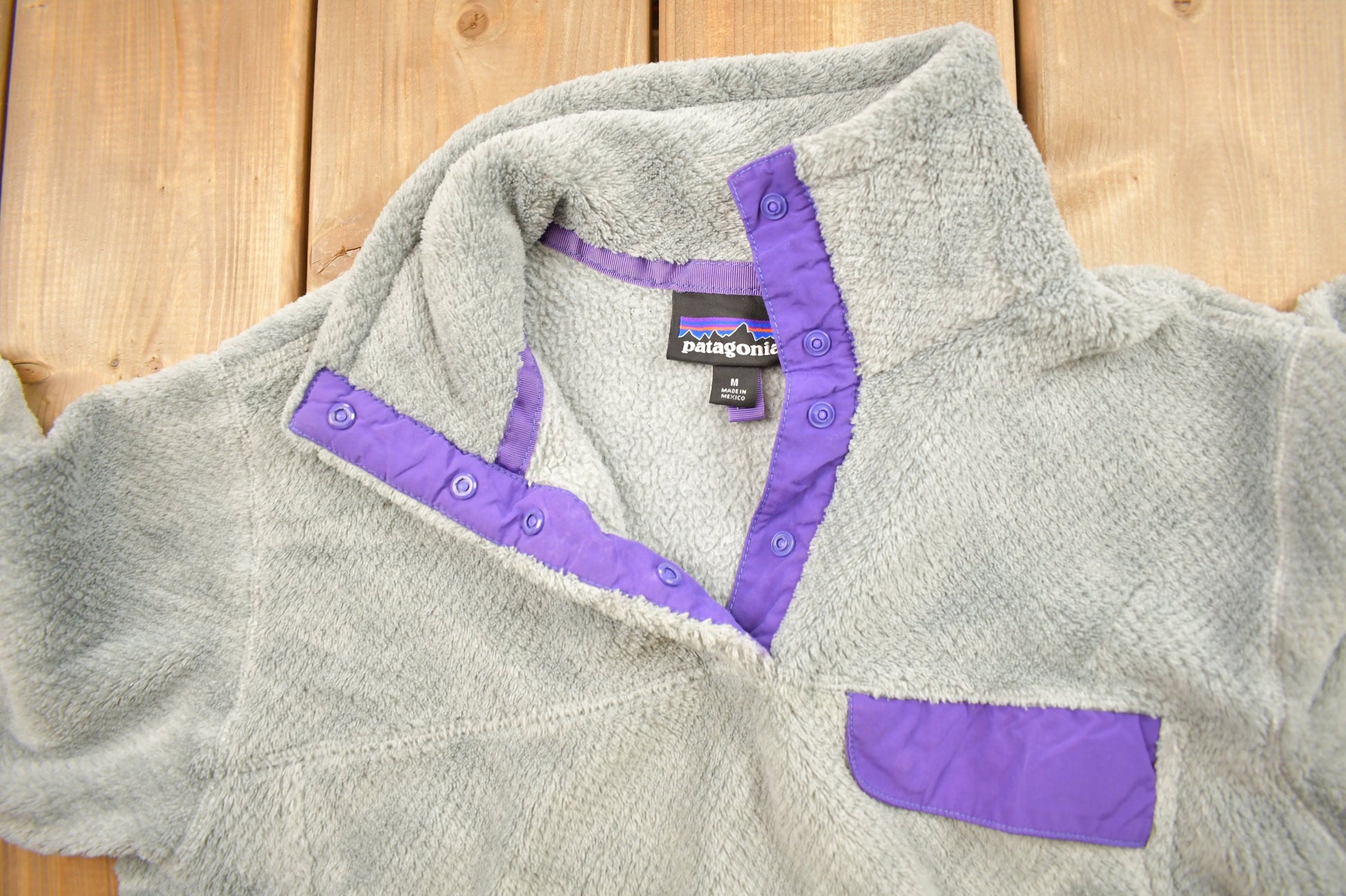 Vintage Patagonia Women's T-Snap Fleece Sweater