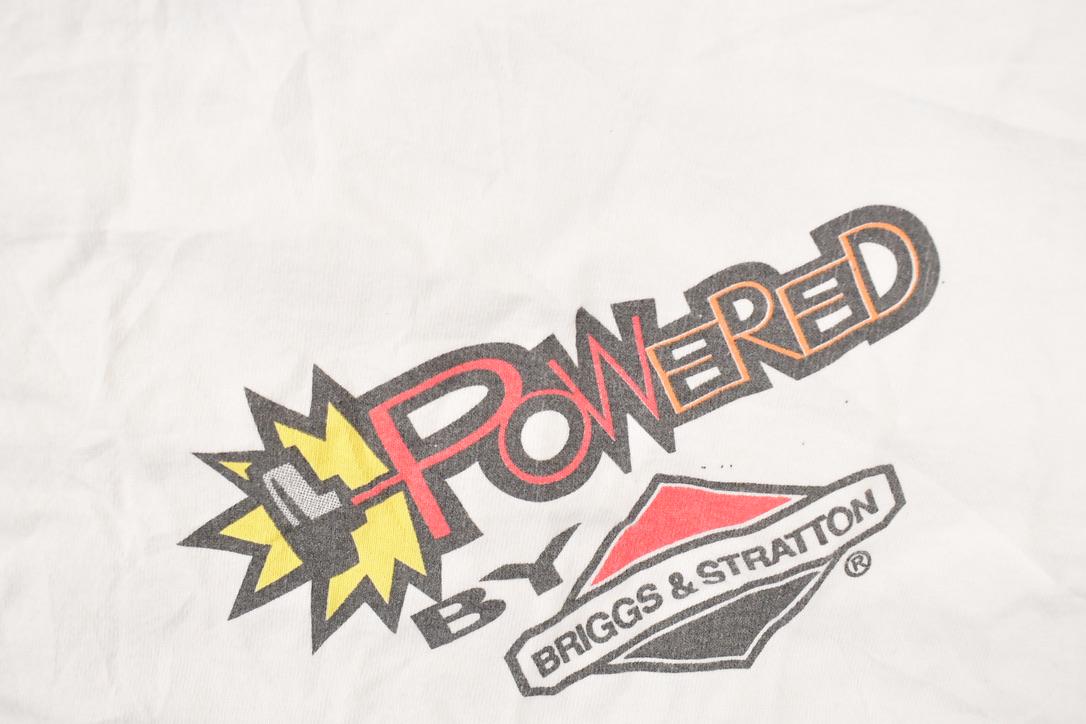 Vintage 1990s Briggs And Stratton Raptor Engine Racing Souvenir T-Shirt Men's XL