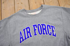 Vintage 1990s United States Airforce Crewneck Sweatshirt  90s Crewneck  Souvenir  Militaria  Embroidered  Vintage Air Force