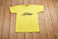 Vintage 1990 Mon Valley Bicycle Tour T-Shirt
