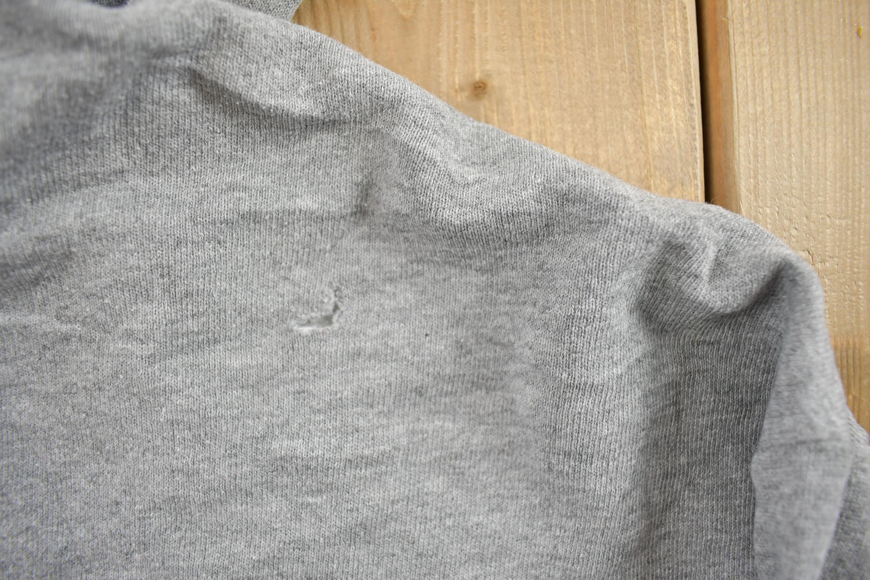 Vintage 1990s Grey Zipper Hoodie