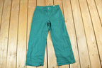 Vintage 1990s Deadstock Green Denim Jeans Size 24  Vintage Denim  Vintage Levis  Retro Jeans