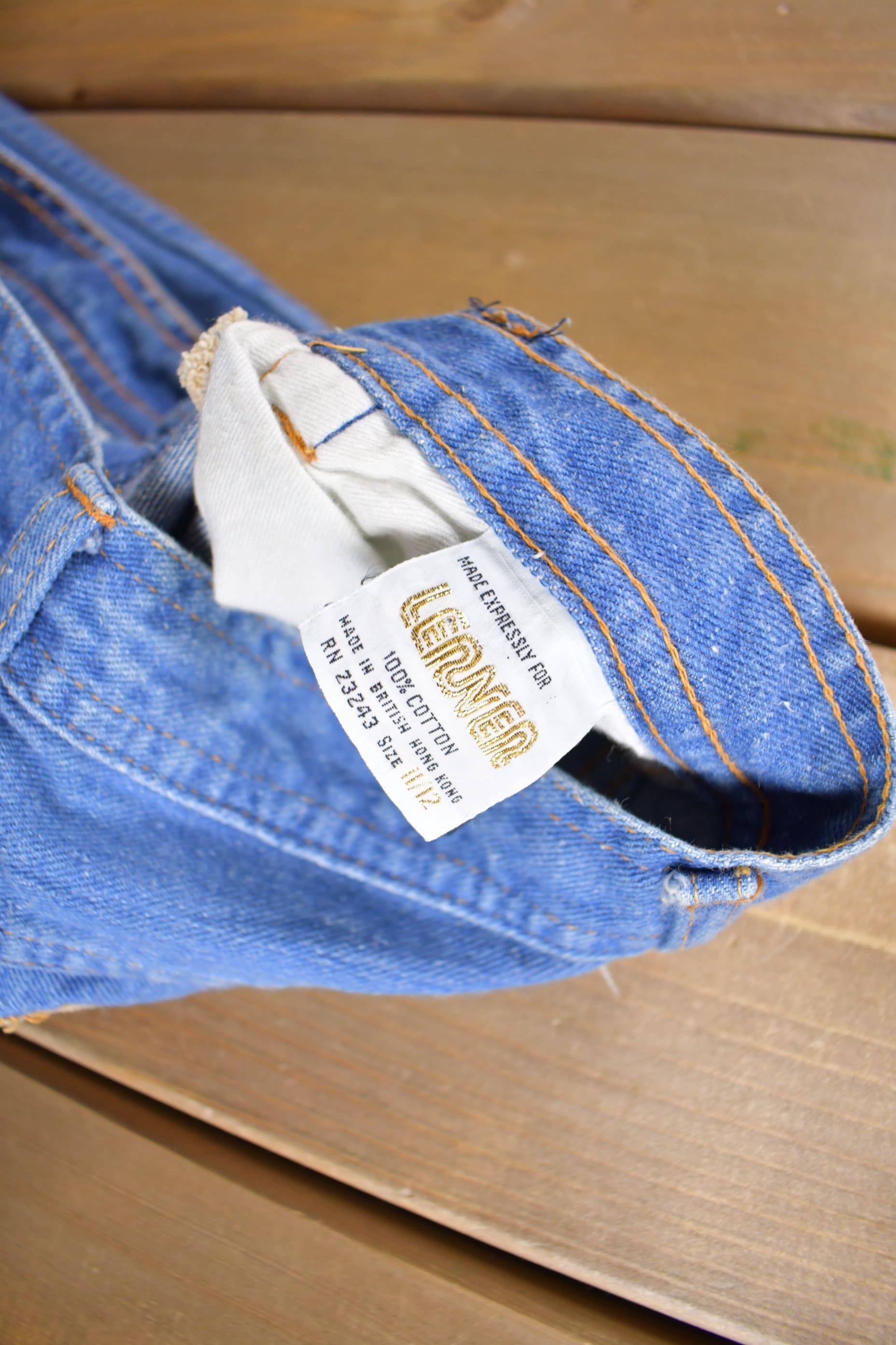 Vintage 1970s Lerner Flare Jeans Size 26 x 33