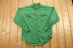 Vintage 1990s Green Gap Button Up Shirt