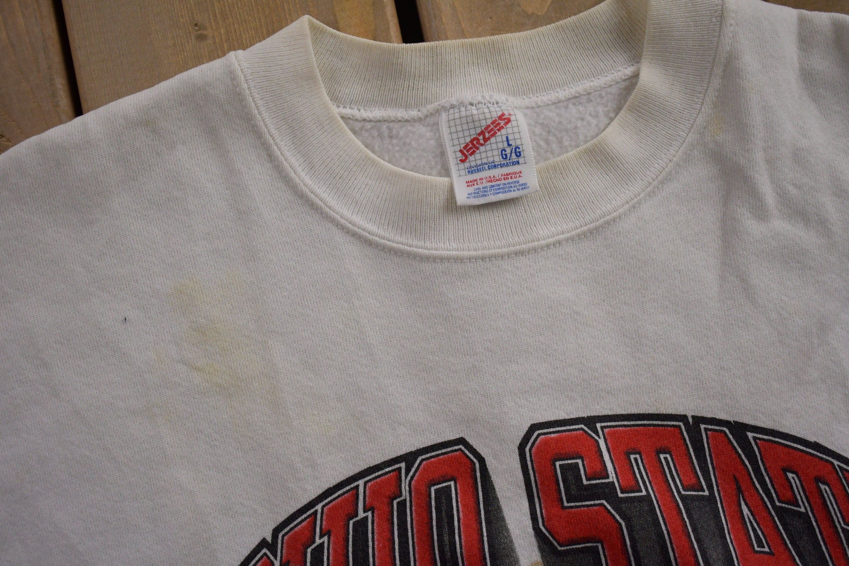 Vintage 1997 Ohio State University Buckeyes Rose Bowl Collegiate Crewneck