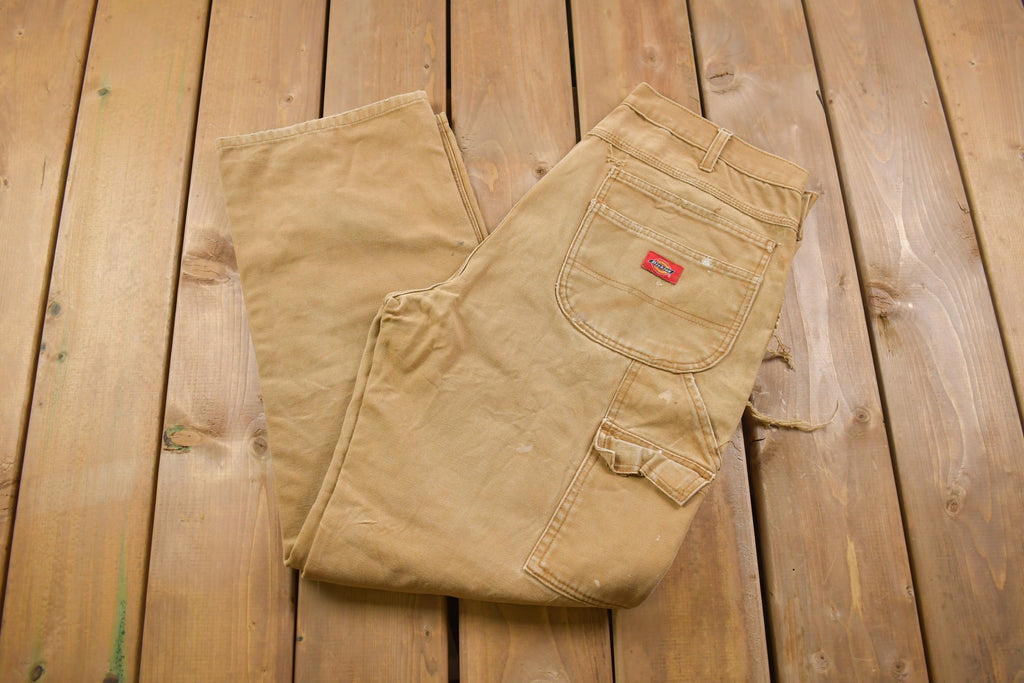 Vintage 1990s Thrashed Dickies Double Knee's 36 x 30