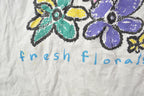 Vintage 1990s Fresh Floral Graphic T-Shirt