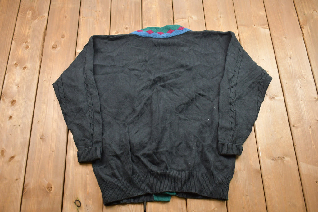Vintage 1990s Grand Slam Cardigan Sweater