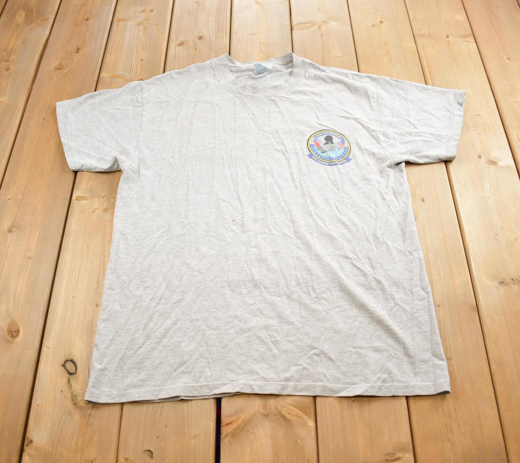 Vintage 1990s USS George Washington Spirit Of Freedom Graphic Tee Shirt Made In USA