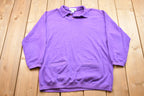 Vintage 1990s Quarter Button Sweatshirt