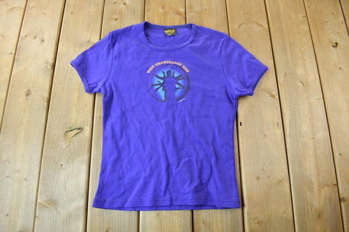 Vintage 2002 Deadstock The Tragically Hip In Violet Light Band Tee Size Woman's L