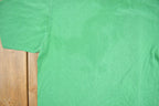 Vintage 1990s Green Blank Simple T Shirt