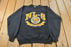 Vintage 1990s New London Spicer Wildcats Collegiate Crewneck Sweatshirt Men's M / 90s Sweatshirt / Sportswear / Made in USA
