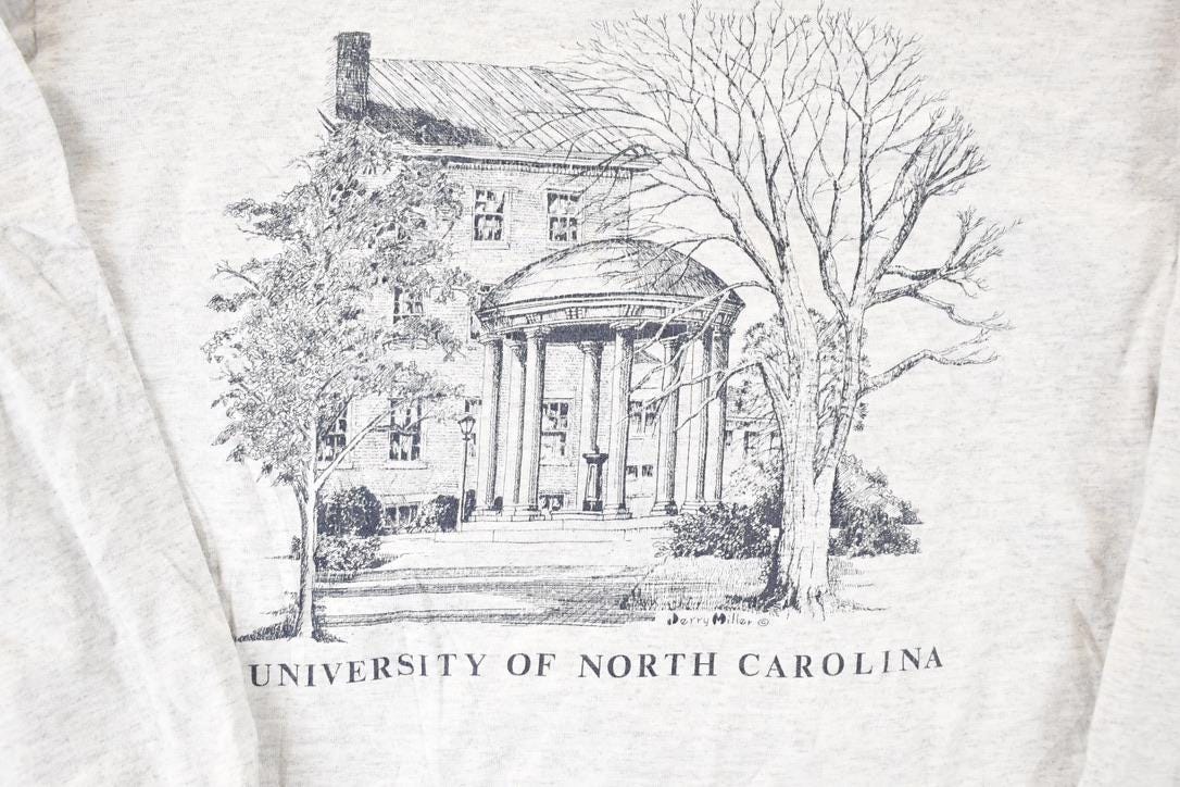 Vintage 1990s University Of North Carolina Crewneck Sweater Men's M
